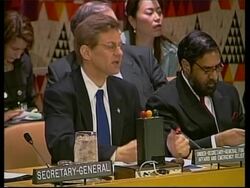 UN creates new disaster relief fund, Annan comment News Clip