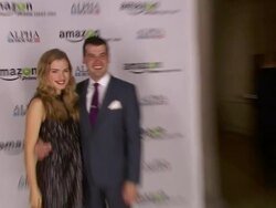 Guests at Amazon Studios Premiere Screening for "Alpha House" Event at the Metropolitan Museum of Art Stock Footage