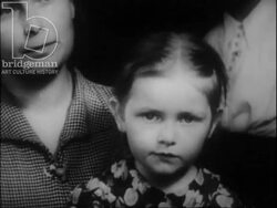 Berlin post WWII - communism, Walter Ulbricht, refugee camps, Berlin at demarcation line, 1945 Stock Footage