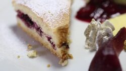 Delicious Dessert - dolly video Stock Footage
