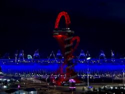 2012 Olympic Closing Ceremony at Olympic Stadium on August 12, 2012 in London, England, Restriction to read: UK Broadcast OUT (Footage by WireImage Video/Getty Images) Stock Footage
