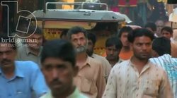 Old City Lahore - Shopping District 1 Stock Footage