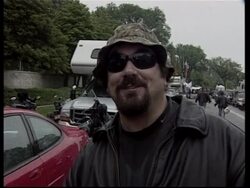 Bikers gather to remember POWs and MIAs News Clip