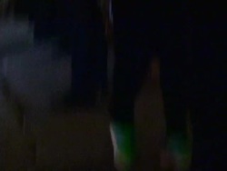 Alec Monopoly departing Warwick in Hollywood Stock Footage