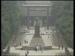 Yasukuni Shrine (Shinto Shrine) News Clip