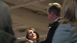 David Cameron Visits The Offices Of Startup Incubator 1776 News Clip
