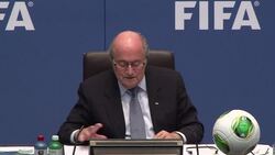 CLEAN : Football Fifas Blatter says World Cup in Q News Clip