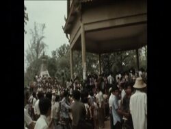 SYND 15-4-74 BUDDHIST NEW YEAR CELEBRATIONS IN CAMBODIA Instructional Video