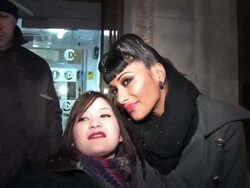 SIGHTING - Nicole Scherzinger Stock Footage