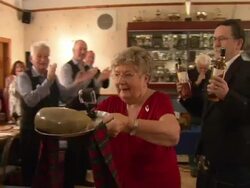 Scots Poll on Independence at Burns Supper News Clip