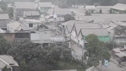 CLEAN : Two dead, flights disrupted as Indonesia v News Clip