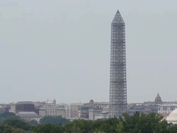 Air Traffic At Washington's Reagan National Airport Stock Footage