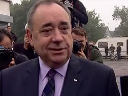 Scottish Referendum: Interview with Alex Salmond after voting News Clip