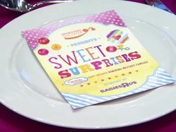 ATMOSPHERE at the Babies "R" Us Throws A #TrulyScrumptious Operation Shower Event Hosted By Heidi Klum Stock Footage