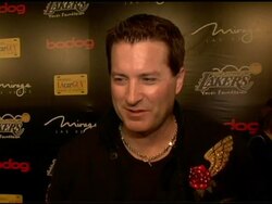 LA Lakers 3rd Annual Las Vegas Poker Night Stock Footage