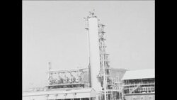 CAN937 BP OIL REFINERY AT WORK News Clip