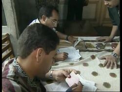 EGYPT: PRESIDENT REFERENDUM: VOTING BEGINS (2) News Clip