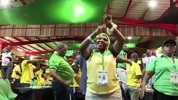 CLEAN : S.Africa's ANC party to start tense vote for new leader News Clip