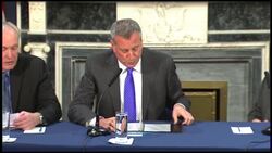 New York City Mayor Bill de Blasio says improving conditions at the Rikers Island prison complex will require deep-seated cultural change.  (Nov. 20) News Clip