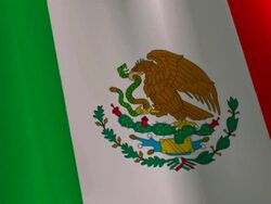 Flag of Mexico Stock Footage