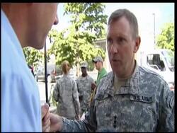 Aid relief not reaching Haitians Stock Footage