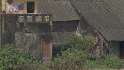 Katugoda seafront and Hindu shrines and statues News Clip