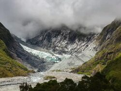 TIME LAPSE: Franz Josef Glacier Stock Footage