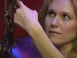 Woman on the couch Stock Footage