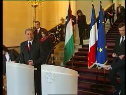 Palestinian FM meets French counterpart Philippe Douste-Blazy News Clip