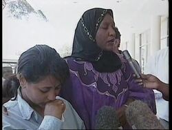 KENYA: KENYA AIRWAYS AIRPLANE CRASH - RELATIVES GATHER News Clip