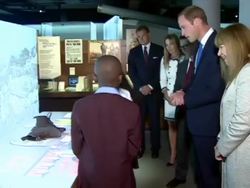 Duke of Cambridge visits Imperial War Museum News Clip