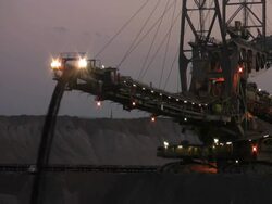 Surface mining Stock Footage