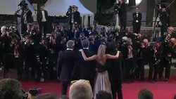 CLEAN : Cannes: Cast of Blood Father on the red carpet News Clip