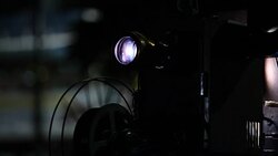 Movie Film projector Stock Footage