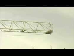 Construction of new Roof at Centre Court News Clip