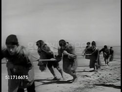 Fishermen fishing in Caspian Sea Instructional Video