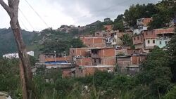 Slums and rubbish in Caracas, Venezuela News Clip