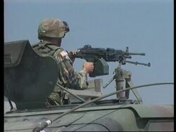 KOSOVO: BLOCKADE News Clip