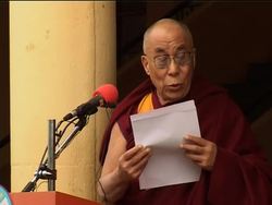 Dalai Lama say Chinese authorities trying to "annihilate Buddhism" in Tibet News Clip