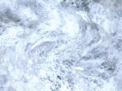 FOAM : bright, spin (LOOP) Stock Footage