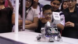 Prototype robots fight, wrestle and race Instructional Video