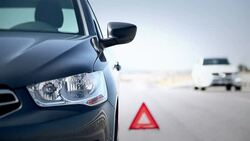 Car Breakdown Stock Footage