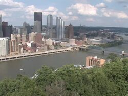 Pittsburgh 7 - multi-format interlaced Stock Footage