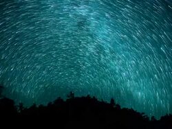 Time-lapse of stars in the sky Stock Footage
