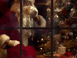 Santa Milk and Cookies Stock Footage