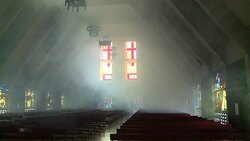 CLEAN : Churches schools fumigated in Chacao Venezuela News Clip