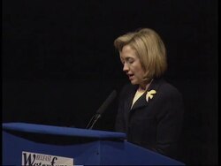 UK: BELFAST: HILLARY CLINTON SEES CUP OF TEA AS KEY TO PEACE News Clip