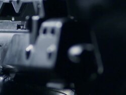 Man aiming with rifle Stock Footage