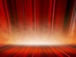 Red Stage HD1080,NTSC,PAL Stock Footage