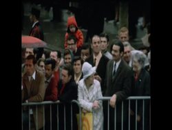 SYND 09/05/1970 POMPIDIOU REVIEWING TROOPS AND VETERANS IN PARIS AT THE 25TH ANNIVERSARY OF VICTORY CELEBRATIONS News Clip